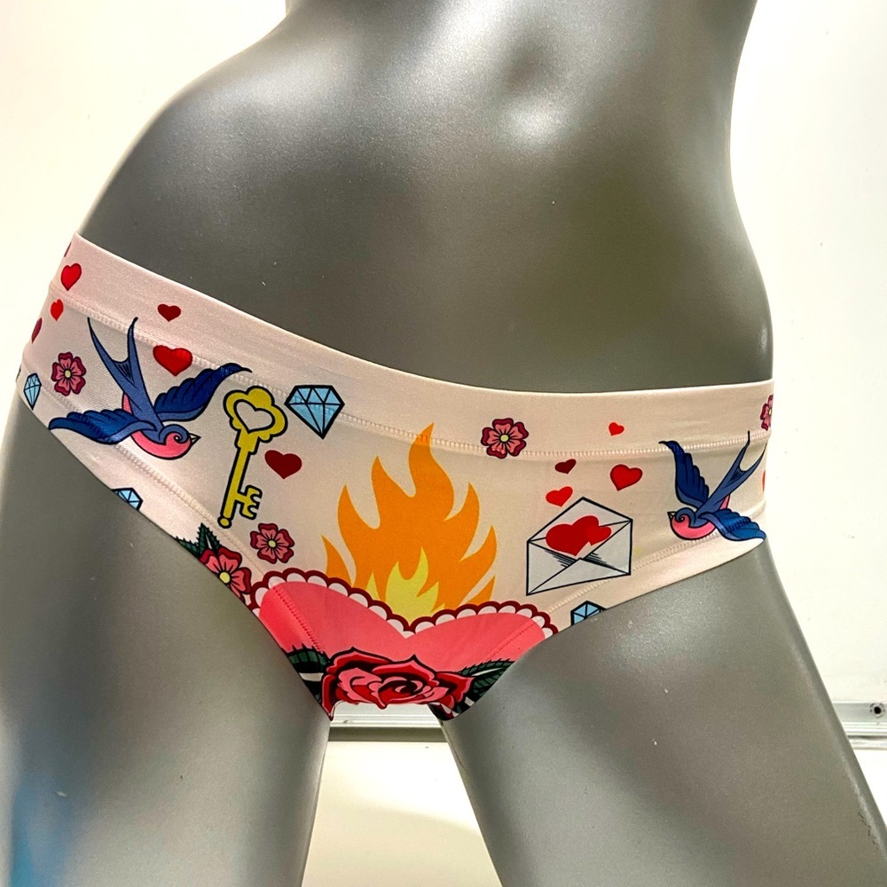 mememe valentines panties with cute original and unique prints